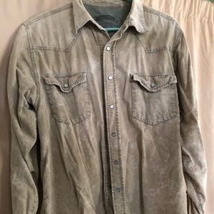 Mossimo men’s long sleeve corduroy shirt